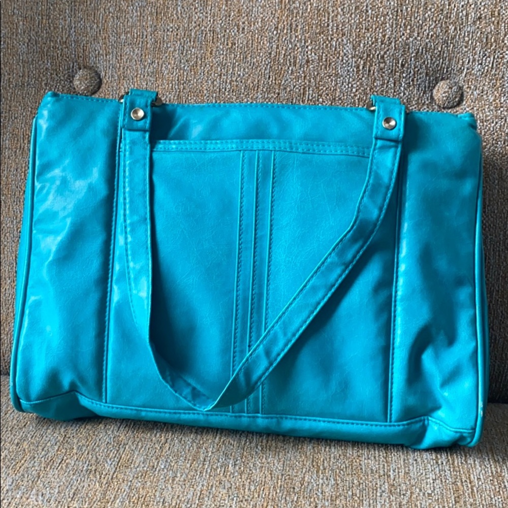 Vintage Handbag Teal Color